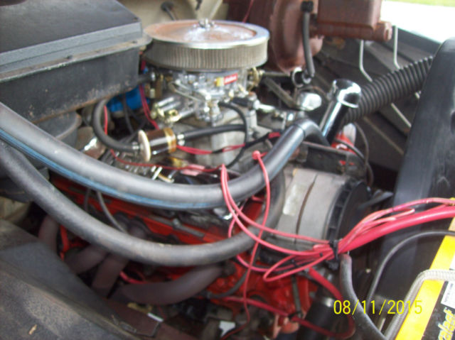 1964 red Chevrolet C-10 custom cab