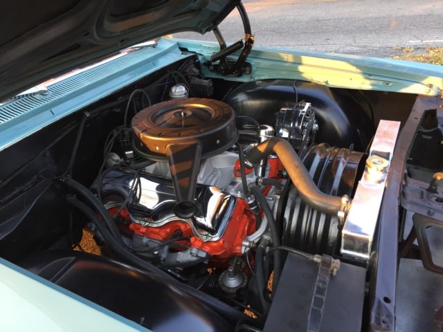 1964 Blue Chevrolet Bel Air/150/210 Sedan