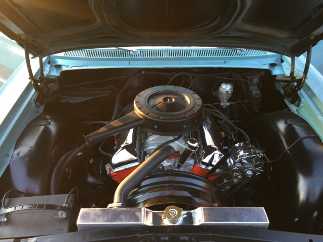 1964 Blue Chevrolet Bel Air/150/210 Sedan