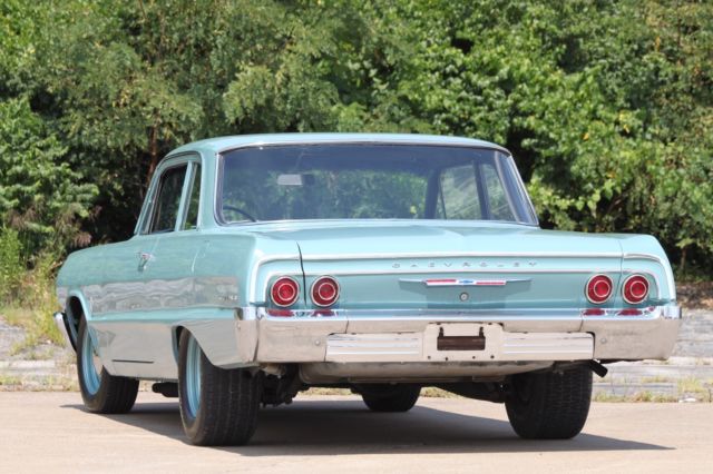 1964 Blue Chevrolet Bel Air/150/210 Sedan
