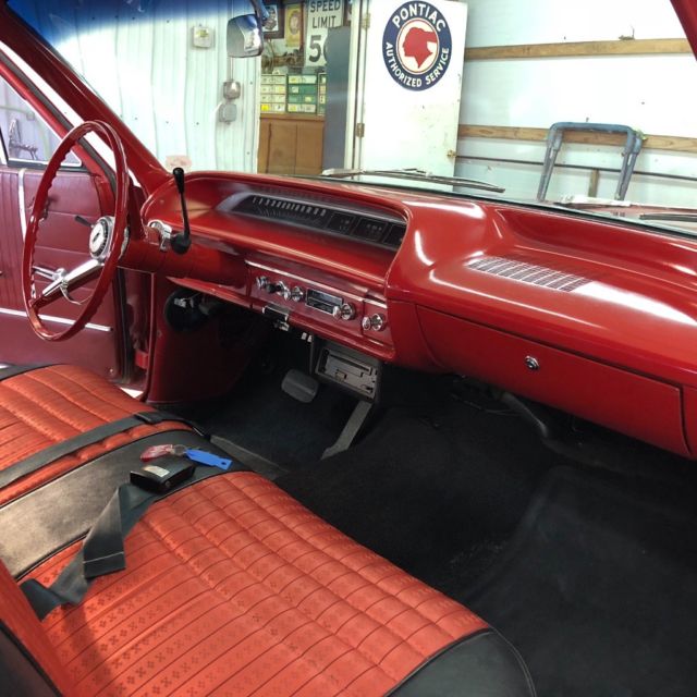 1964 Red Chevrolet Bel Air/150/210 Wagon