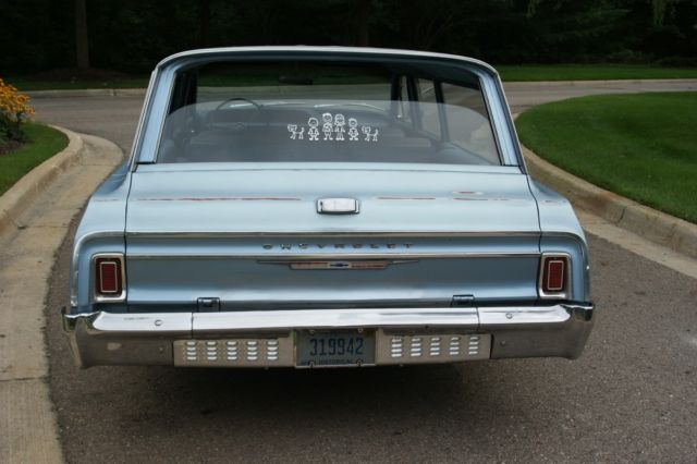 1964 Blue Chevrolet Bel Air/150/210 Wagon