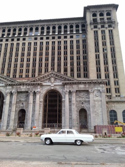 1964 White with blue pearl Chevrolet Impala Coupe