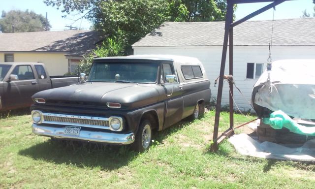 1964 Black Chevrolet C-10 Standard Cab Pickup