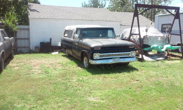 1964 Black Chevrolet C-10 Standard Cab Pickup