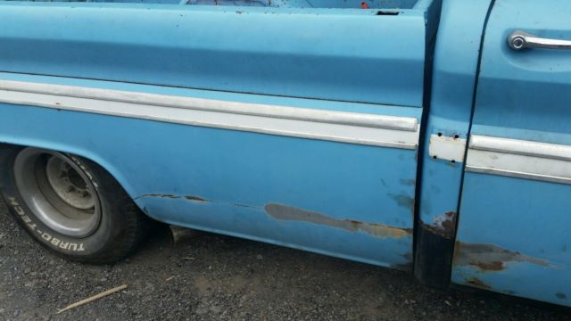 19640000 Blue Chevrolet C-10