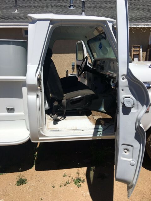 1964 White Chevrolet C-10 Long bed Step Side
