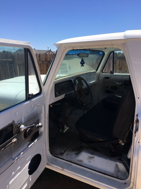 1964 White Chevrolet C-10 Long bed Step Side