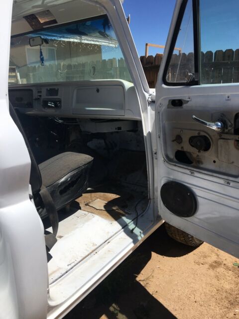 1964 White Chevrolet C-10 Long bed Step Side