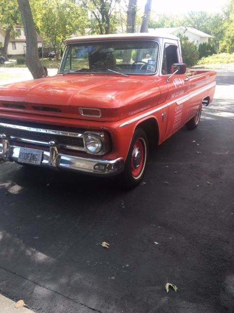 1964 Red Chevrolet C-10 pickup