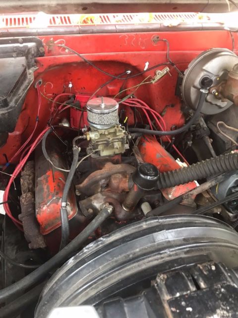 1964 Red Chevrolet C-10 pickup