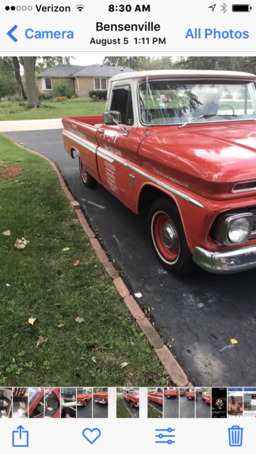 1964 Red Chevrolet C-10 pickup
