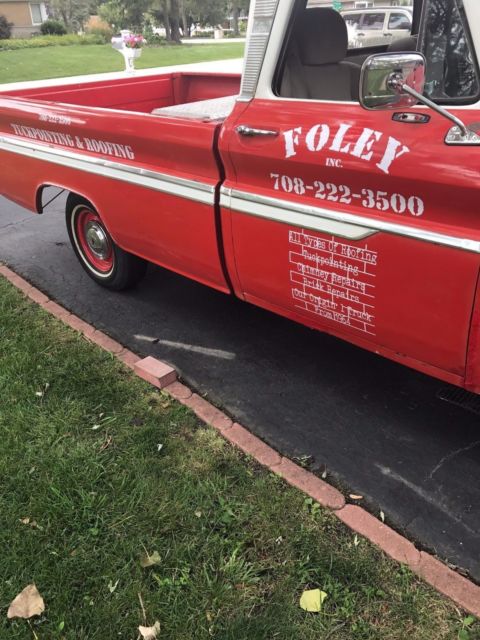 1964 Red Chevrolet C-10 pickup