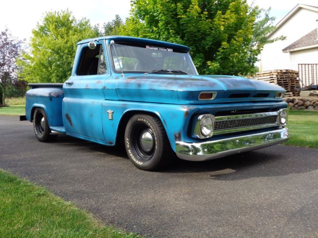 1964 Blue Chevrolet C-10 Standard Cab Pickup