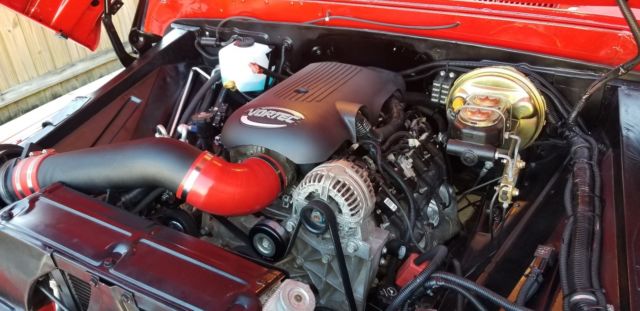 1964 GM TORCH RED Chevrolet C-10 Standard Cab Pickup