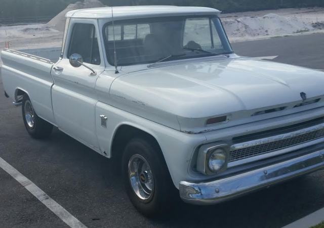 1964 White Chevrolet C-10