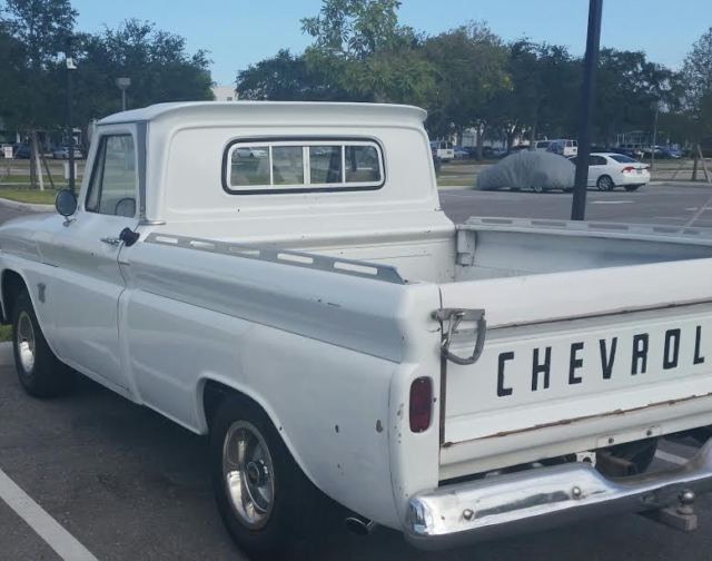 1964 White Chevrolet C-10