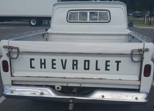 1964 White Chevrolet C-10