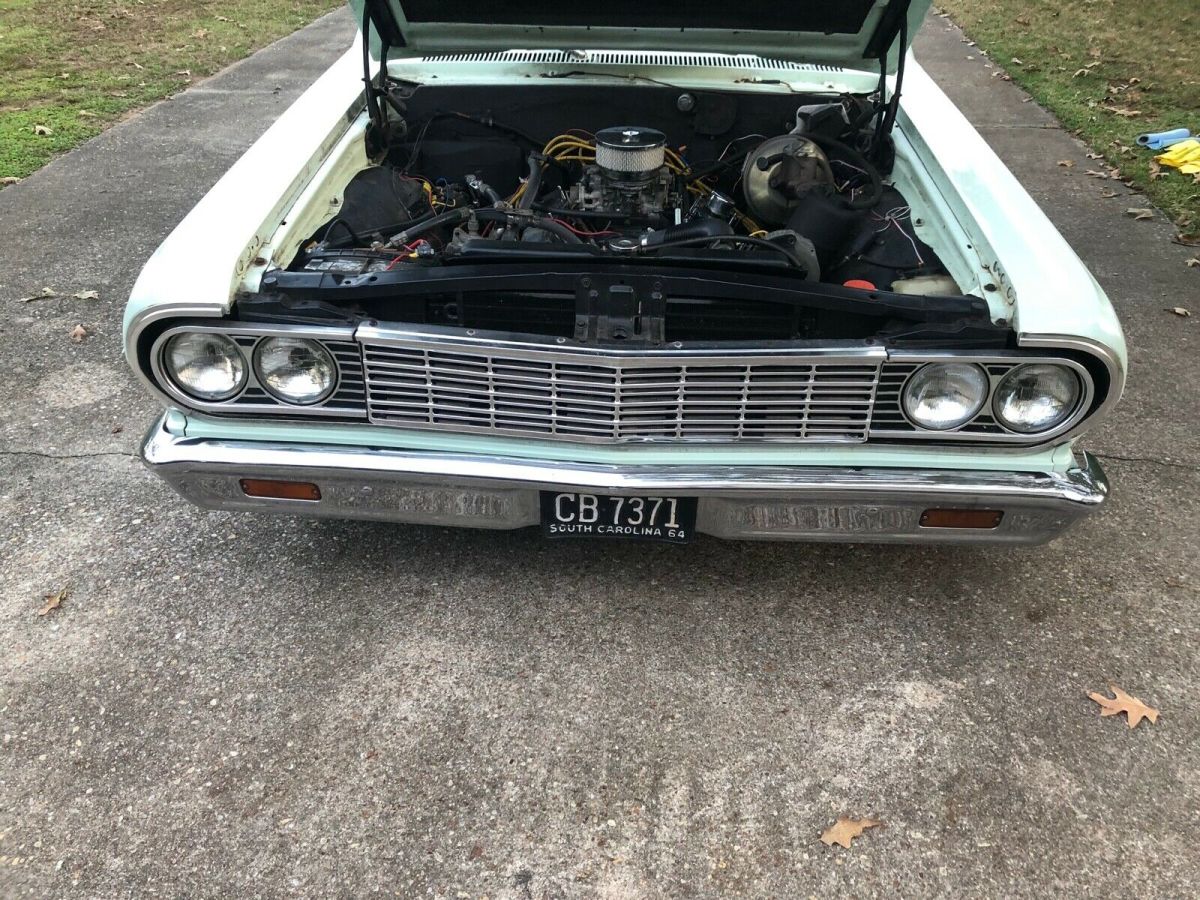 1964 green Chevrolet Chevelle Wagon