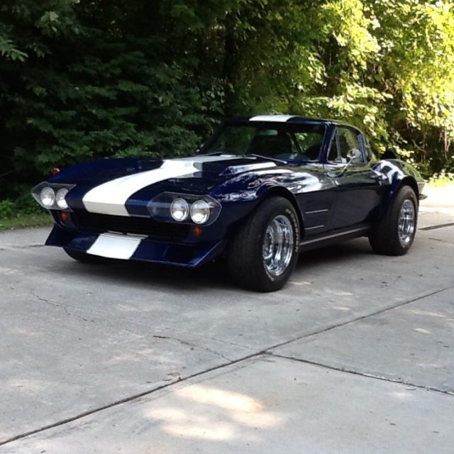 1964 Blue Chevrolet Corvette Coupe