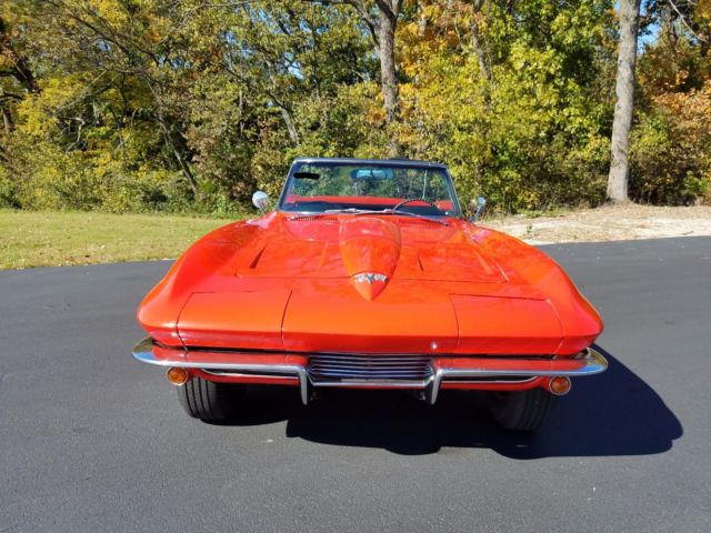 1964 Red Chevrolet Corvette Convertible