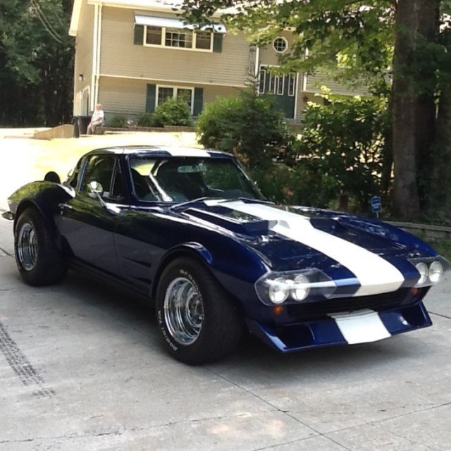 1964 Blue Chevrolet Corvette Coupe