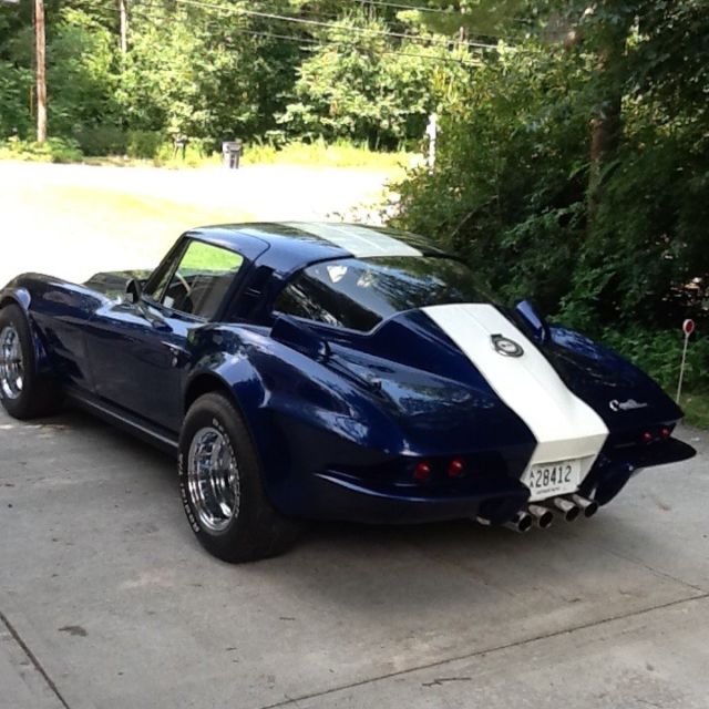 1964 Blue Chevrolet Corvette Coupe