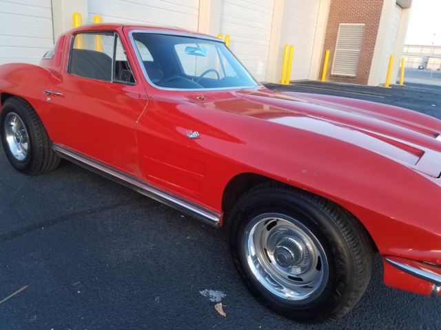 1964 Red Chevrolet Corvette Coupe