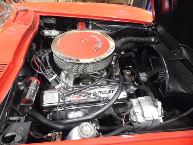 1964 Red Chevrolet Corvette Convertible