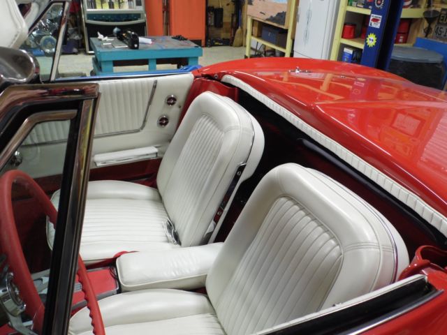 1964 Red Chevrolet Corvette Convertible