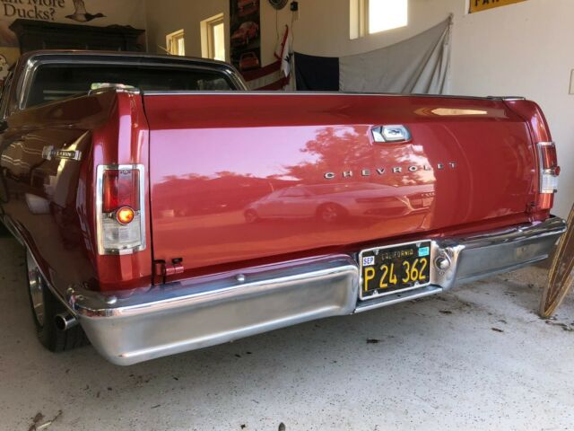 1964 Red Chevrolet El Camino