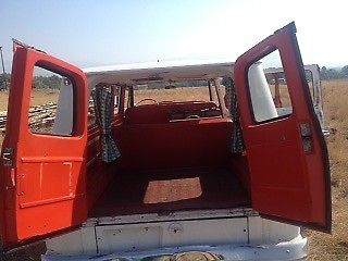 1964 White Chevrolet Corvair Van Camper