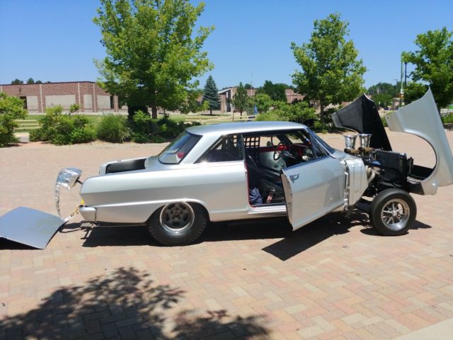 1964 Gun Metal Chevrolet Nova Coupe