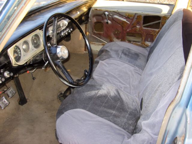 1964 Blue Chevrolet Nova Sedan