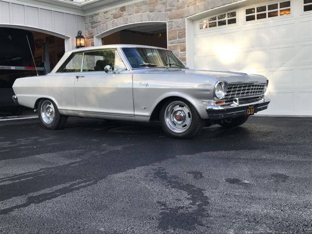 1964 Silver Chevrolet Nova Sedan