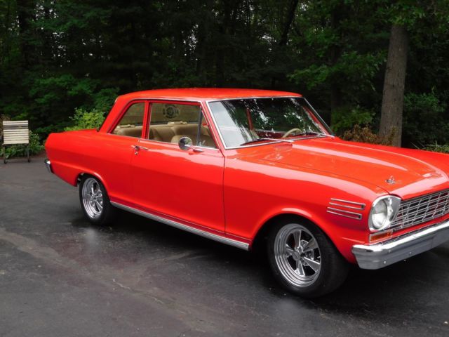 1964 Red Chevrolet Nova Coupe