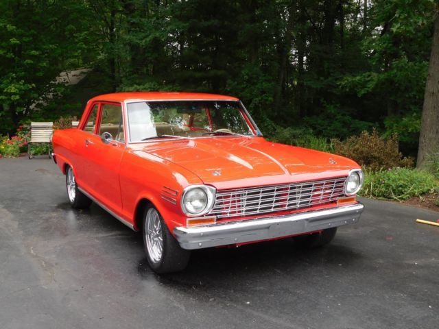 1964 Red Chevrolet Nova Coupe