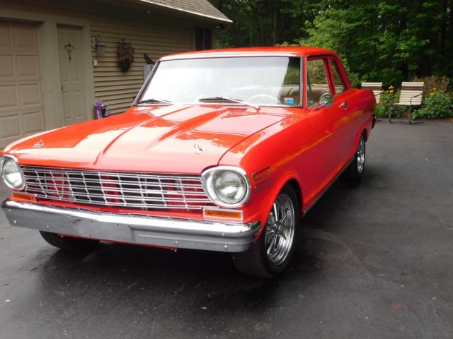1964 Red Chevrolet Nova Coupe