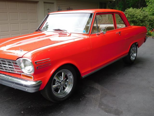 1964 Red Chevrolet Nova Coupe