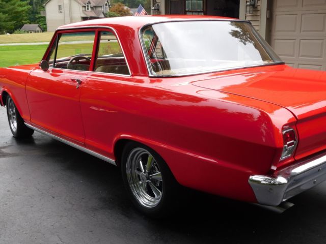 1964 Red Chevrolet Nova Coupe