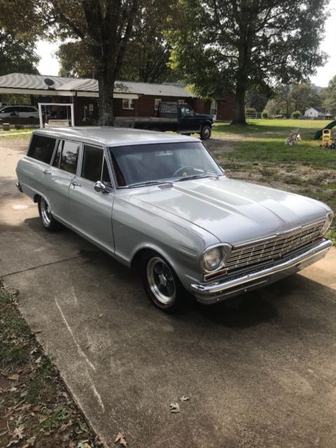 1964 Silver Chevrolet Nova Wagon