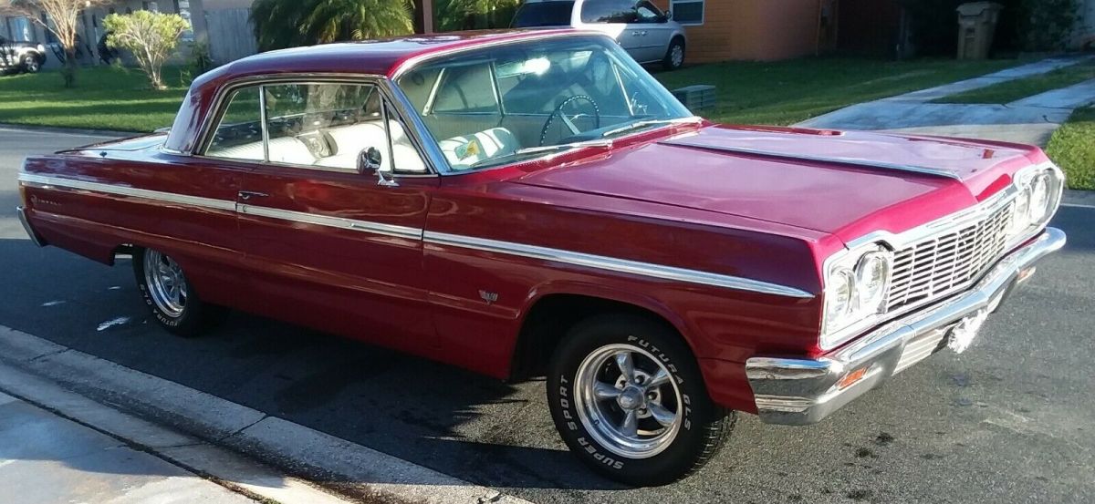 1964 Red Chevrolet Impala Coupe