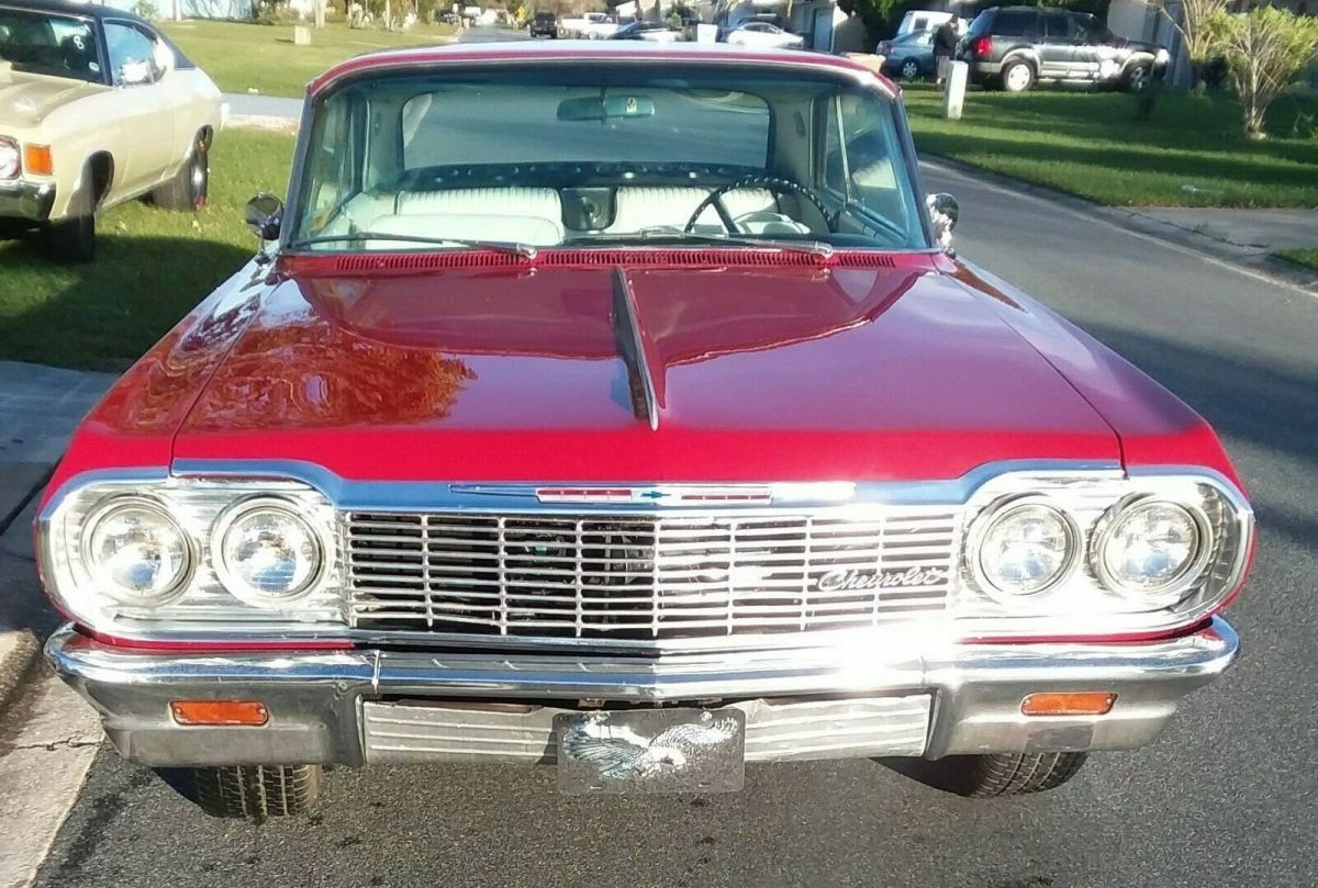 1964 Red Chevrolet Impala Coupe