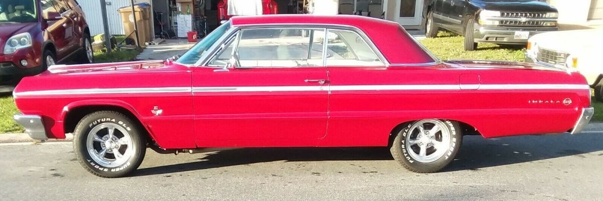 1964 Red Chevrolet Impala Coupe