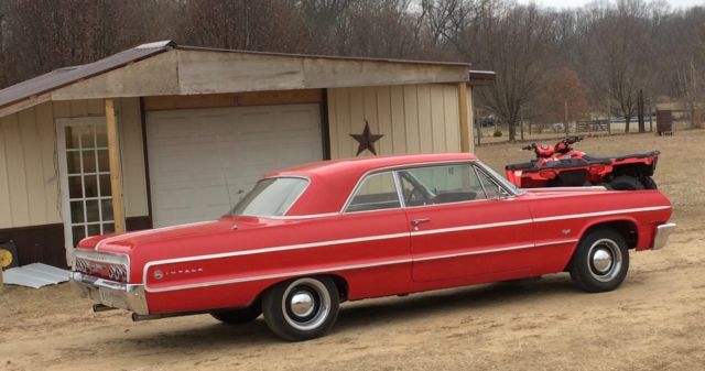 1964 Red Chevrolet Impala