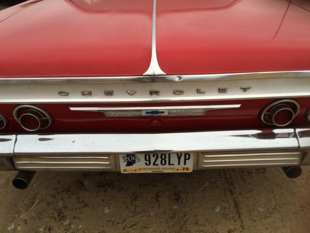 1964 Red Chevrolet Impala