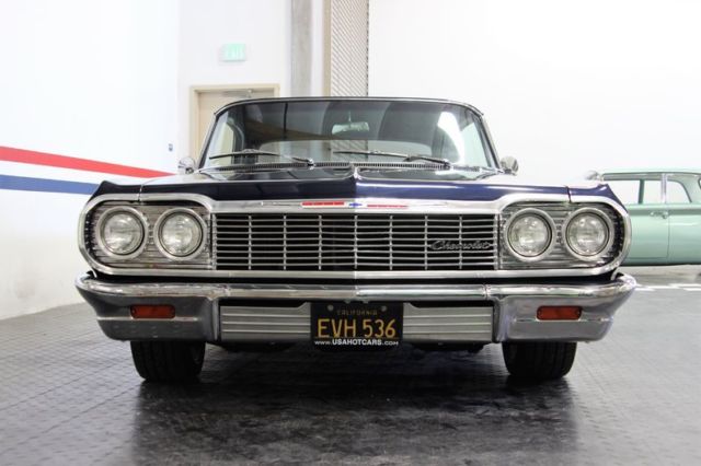 1964 Blue Chevrolet Impala Hardtop