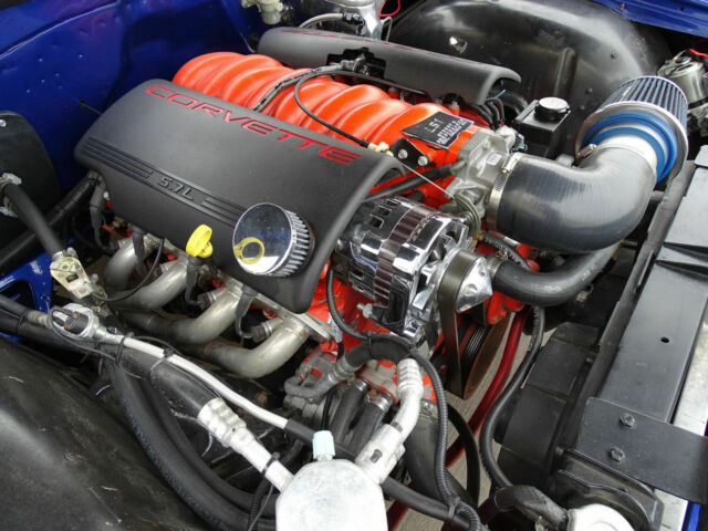 1964 blue /white Chevrolet Impala Coupe