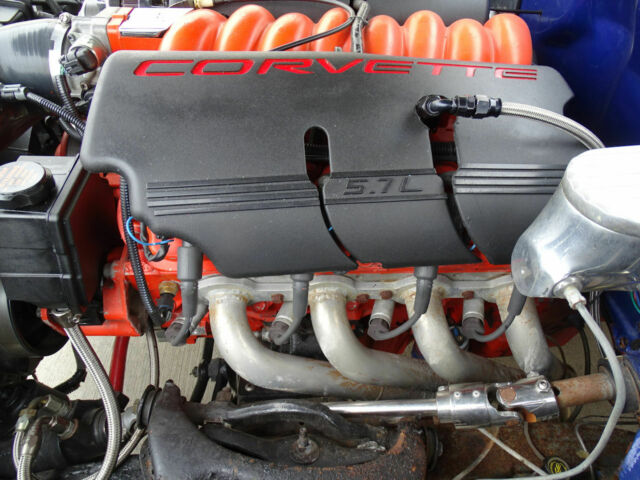 1964 blue /white Chevrolet Impala Coupe