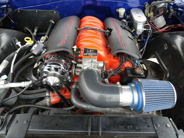 1964 blue /white Chevrolet Impala Coupe